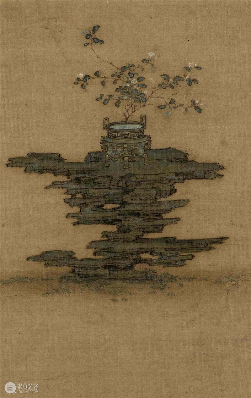 高清赏古画：“宋徽宗听琴图”免费下载 古画 宋徽宗 听琴图 北宋 赵佶 绢本 设色 北京故宫博物院 官僚 贵族 崇真艺客