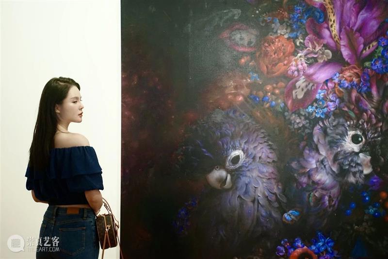 倒计时5天|藏着“最佳偷窥点位”的展览，你知道吗？ 点位 我的花园 钱纲 画展 魔都 观众 视线 超现实主义 艺术家 国内 崇真艺客