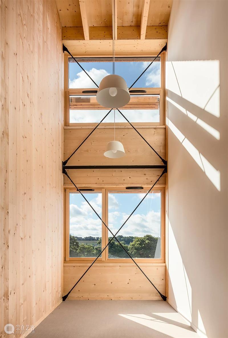 ‘木制’学院  / Dietrich | Untertrifaller + Colas Durand Dietrich BoeglyLamballe 学院 法国 布列塔尼 学生 建筑材料 木材 建筑 六面体 崇真艺客