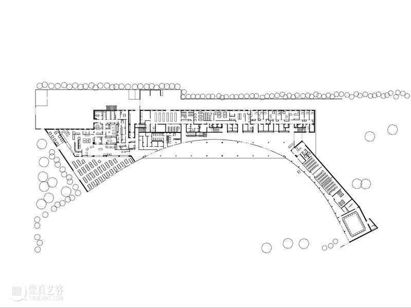 ‘木制’学院  / Dietrich | Untertrifaller + Colas Durand Dietrich BoeglyLamballe 学院 法国 布列塔尼 学生 建筑材料 木材 建筑 六面体 崇真艺客
