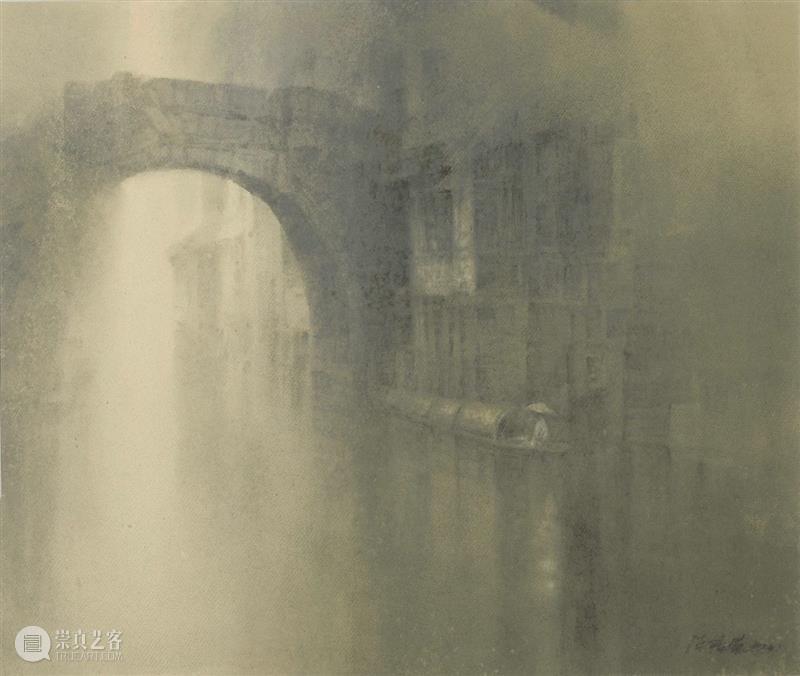 【展览预告】丨清·虚·玄·韵——刘海粟美术馆馆藏陈培荣作品研究展即将展出 刘海粟美术馆 陈培荣 作品 丨清 画家 格调 形式 东西 画面 余地 崇真艺客