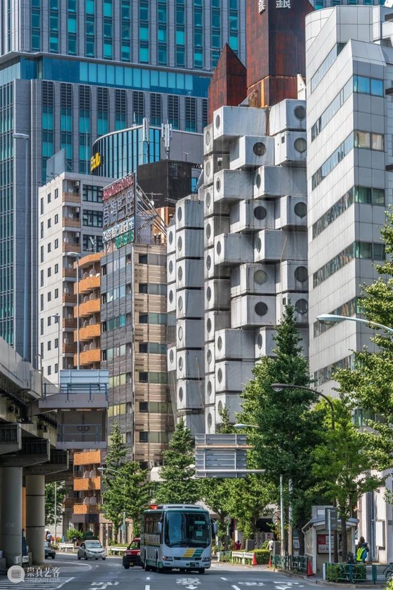 从建成到拆除，黑川纪章‘中银胶囊大楼’的时代 黑川纪章 胶囊 中银 大楼 时代 Humberto Vidal Shutterstock Arcspace 建筑师 崇真艺客