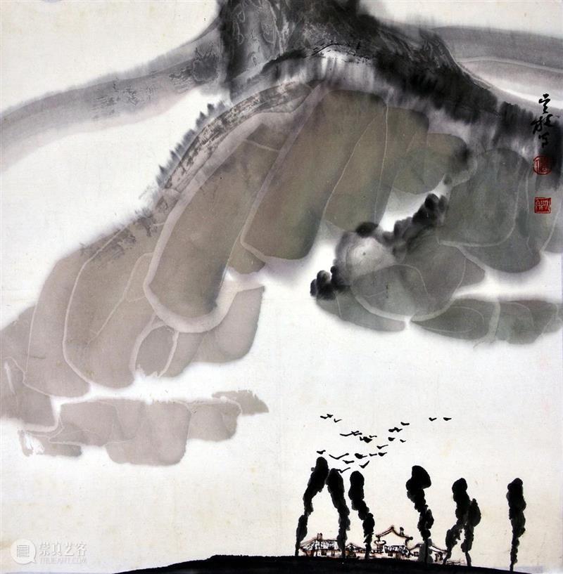 山水画卷  锦绣河山一一吴放山水小品画展座谈会报道 山水 小品 座谈会 画展 画卷 华诞 盛世 中国共产党 湖北省美术家协会 湖北 崇真艺客