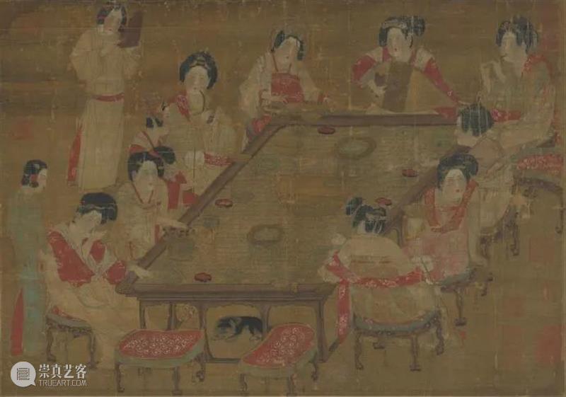 公益课堂:讲给孩子的中国美术史|唐人宫乐图(隋唐绘画9) 公益 课堂 孩子 中国 美术史 唐人宫乐图 隋唐绘画9 人类 美的 拉斯科洞窟 崇真艺客