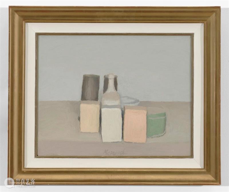 今日生日｜乔治·莫兰迪（Giorgio Morandi） 乔治·莫兰迪 Morandi 生日 花卉 布面 油画 厘米 博洛尼亚 工作室 Lionni 崇真艺客