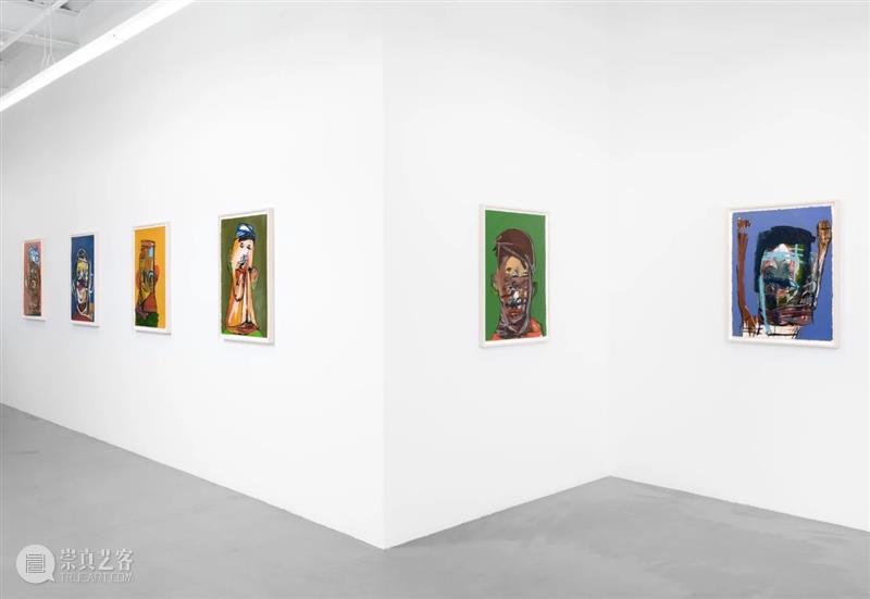 展览现场｜吉尼西丝·特莱敏（Genesis Tramaine）「敬拜之作」@ 阿尔敏·莱希亚斯本 阿尔敏·莱希亚斯 吉尼西丝 特莱敏 Genesis 现场 吉尼西丝·特莱敏 耶稣爱女人 纸面 丙烯 圣灵 崇真艺客