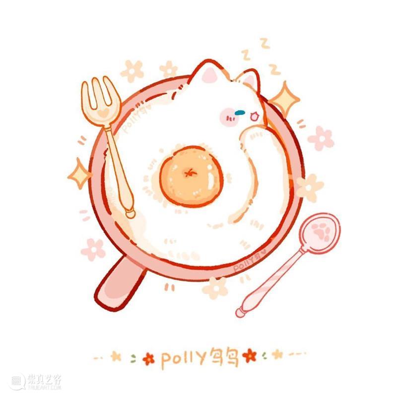 超萌的小兔子和小猫插画，软乎乎的好想抱在手上 ~ —— Polly 鸟鸟 小兔子 小猫 插画 软乎乎 手上 Polly END 崇真艺客
