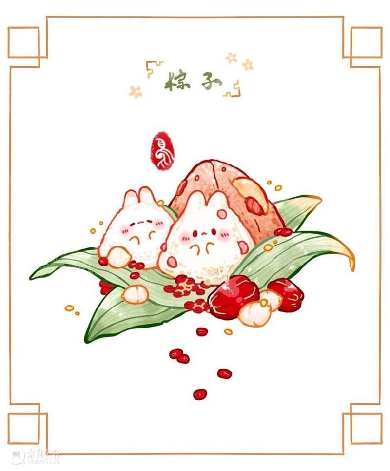 超萌的小兔子和小猫插画，软乎乎的好想抱在手上 ~ —— Polly 鸟鸟 小兔子 小猫 插画 软乎乎 手上 Polly END 崇真艺客