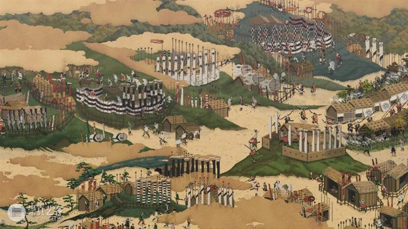 420年前的关原之战,以数字屏风艺术的形式重现! 屏风 艺术 数字 形式 资料 vimeo 网络 字幕 出处 动态 崇真艺客