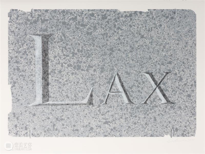 高古轩在瑞士举办埃德·拉斯查特展「Dedication Stones」 博文精选 Gagosian 瑞士 埃德 Stones 高古轩 拉斯查特展 Ruscha XXX Whiskey inches Ruscha高古轩 崇真艺客