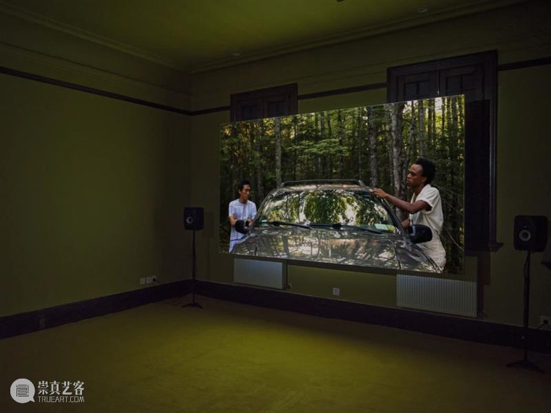 Exhibition View | Peng Zuqiang: Hesitations Zuqiang View Hesitations 保联 keep touch and video Super film 崇真艺客