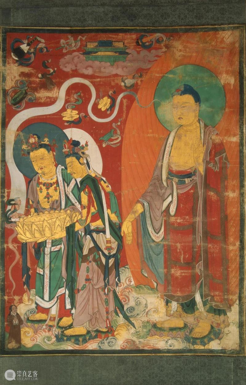 馆藏中国：流落俄国的西夏文物（绘画部分） 崇真艺客