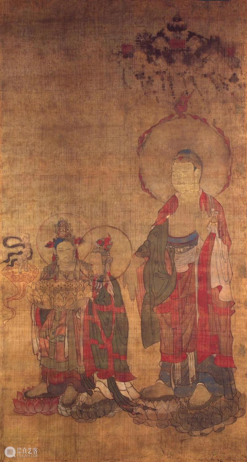 馆藏中国：流落俄国的西夏文物（绘画部分） 崇真艺客