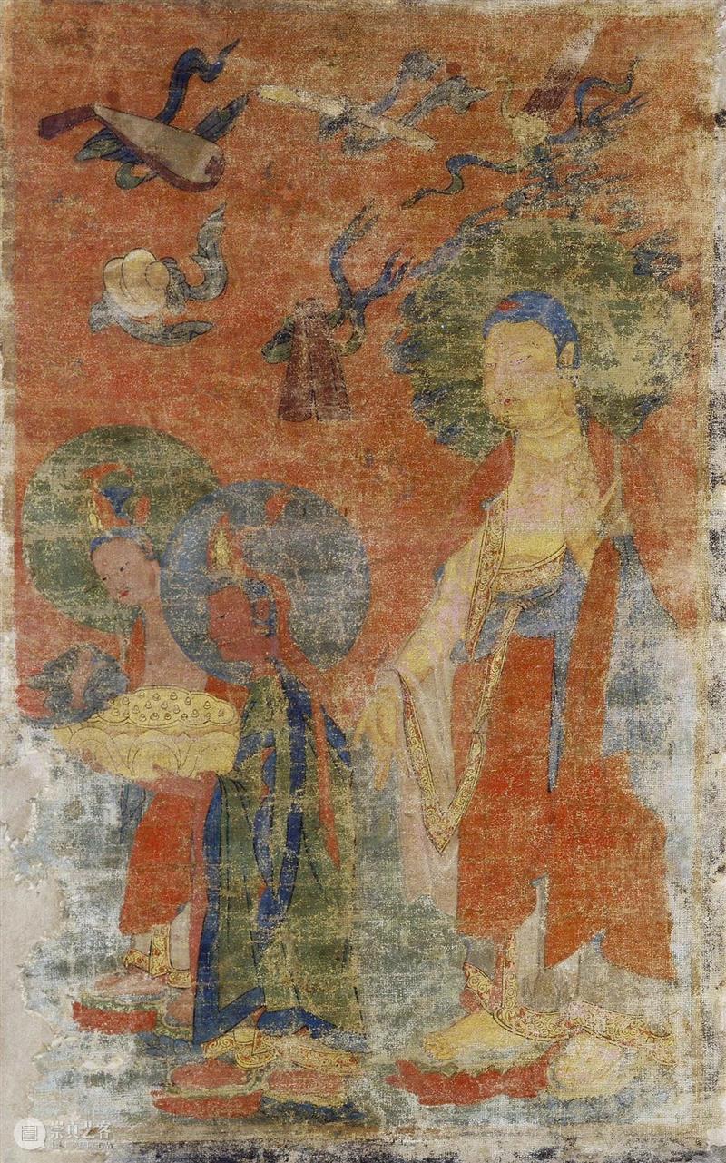 馆藏中国：流落俄国的西夏文物（绘画部分） 崇真艺客