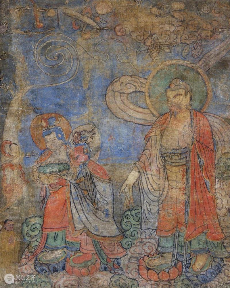 馆藏中国：流落俄国的西夏文物（绘画部分） 崇真艺客