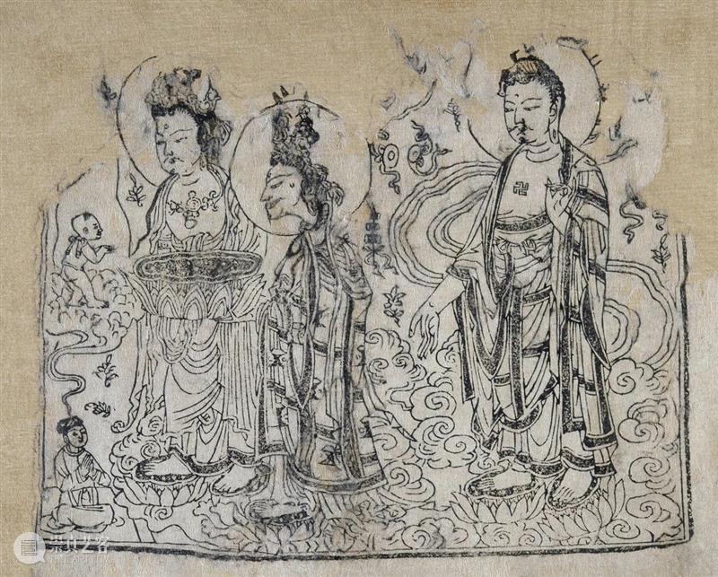 馆藏中国：流落俄国的西夏文物（绘画部分） 崇真艺客