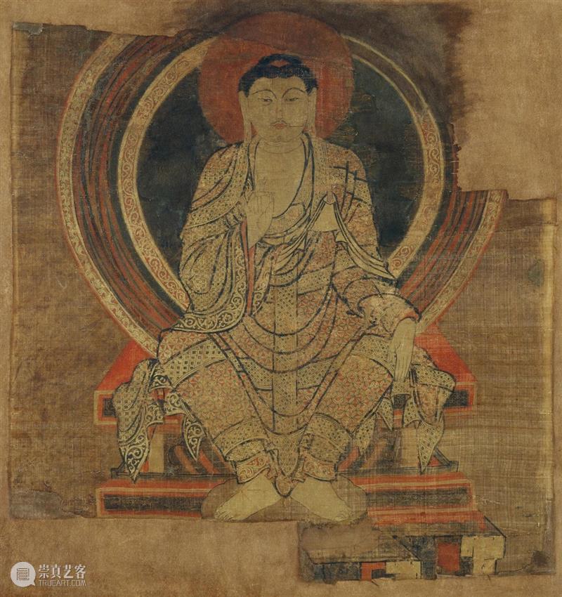 馆藏中国：流落俄国的西夏文物（绘画部分） 崇真艺客