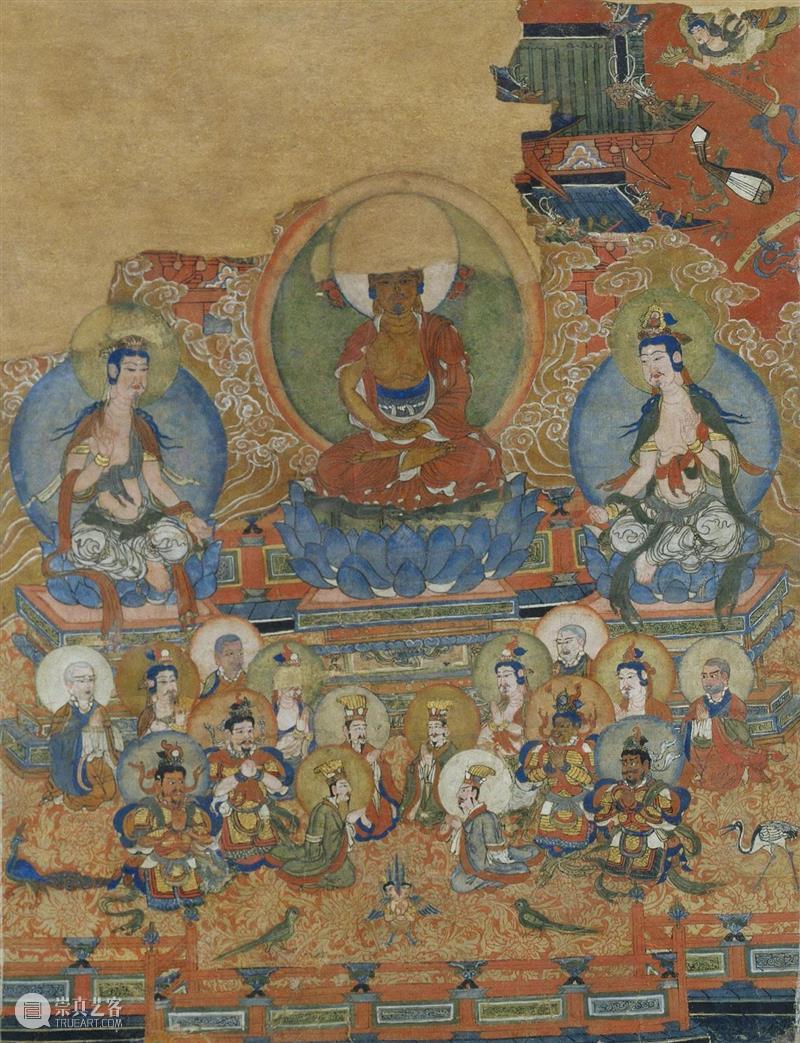 馆藏中国：流落俄国的西夏文物（绘画部分） 崇真艺客