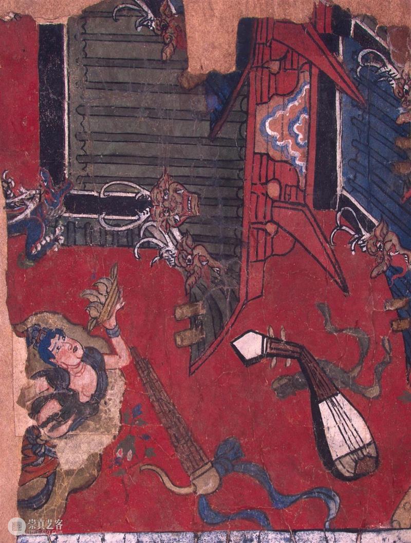 馆藏中国：流落俄国的西夏文物（绘画部分） 崇真艺客
