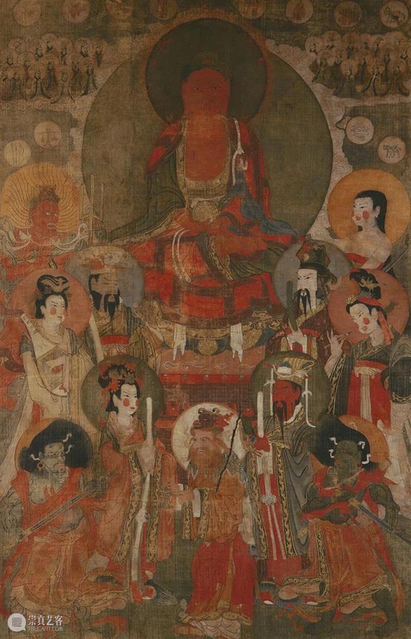 馆藏中国：流落俄国的西夏文物（绘画部分） 崇真艺客