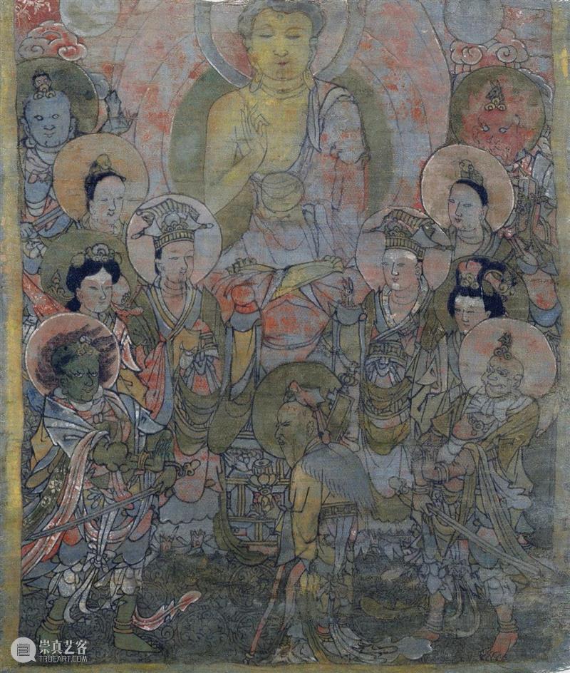 馆藏中国：流落俄国的西夏文物（绘画部分） 崇真艺客