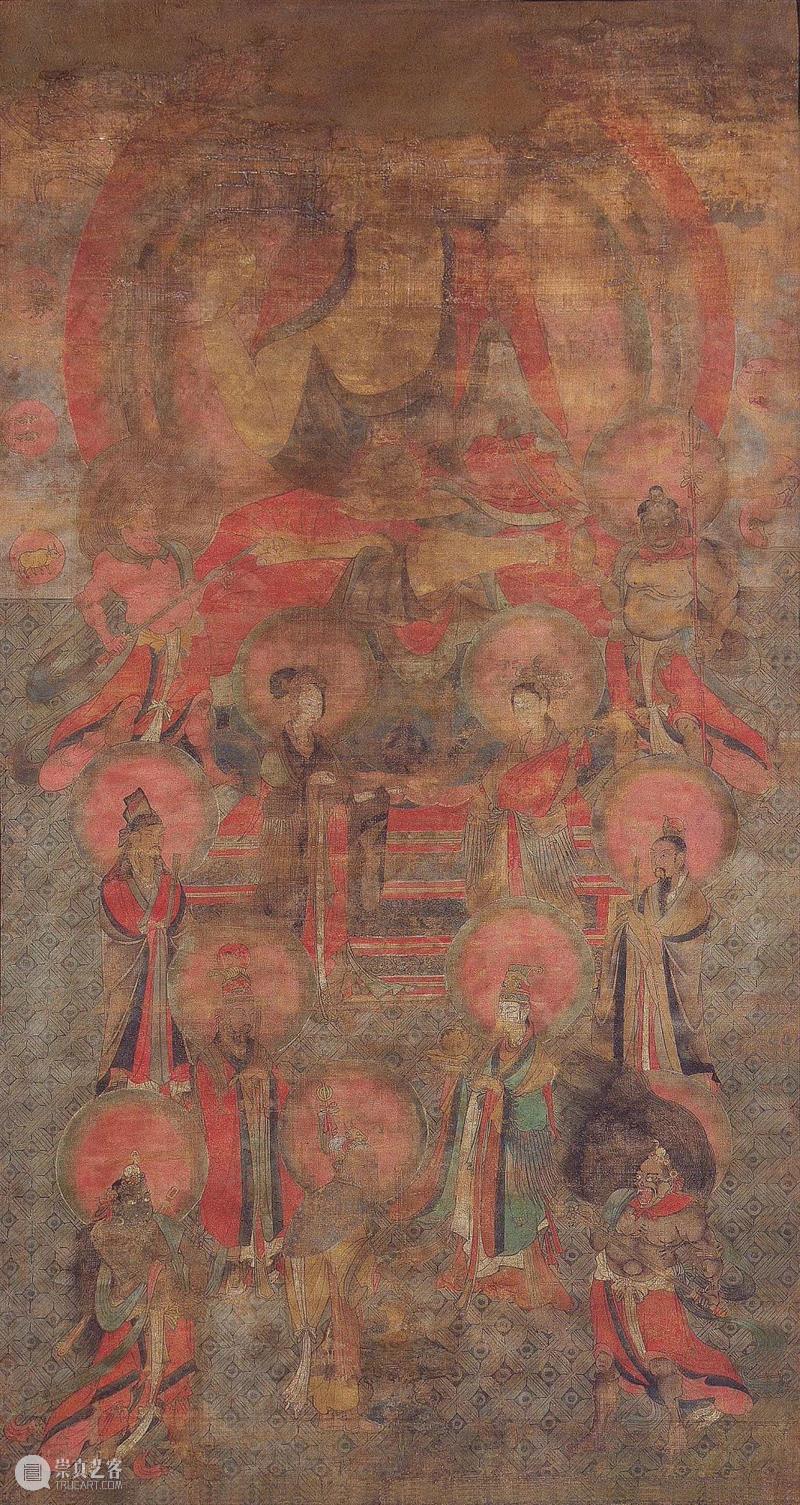 馆藏中国：流落俄国的西夏文物（绘画部分） 崇真艺客