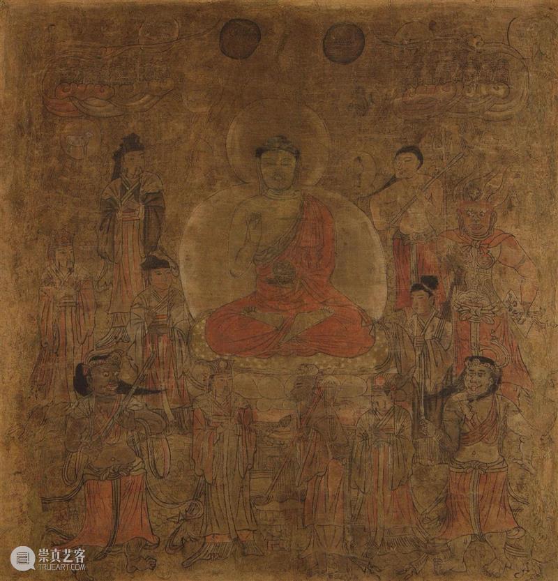 馆藏中国：流落俄国的西夏文物（绘画部分） 崇真艺客