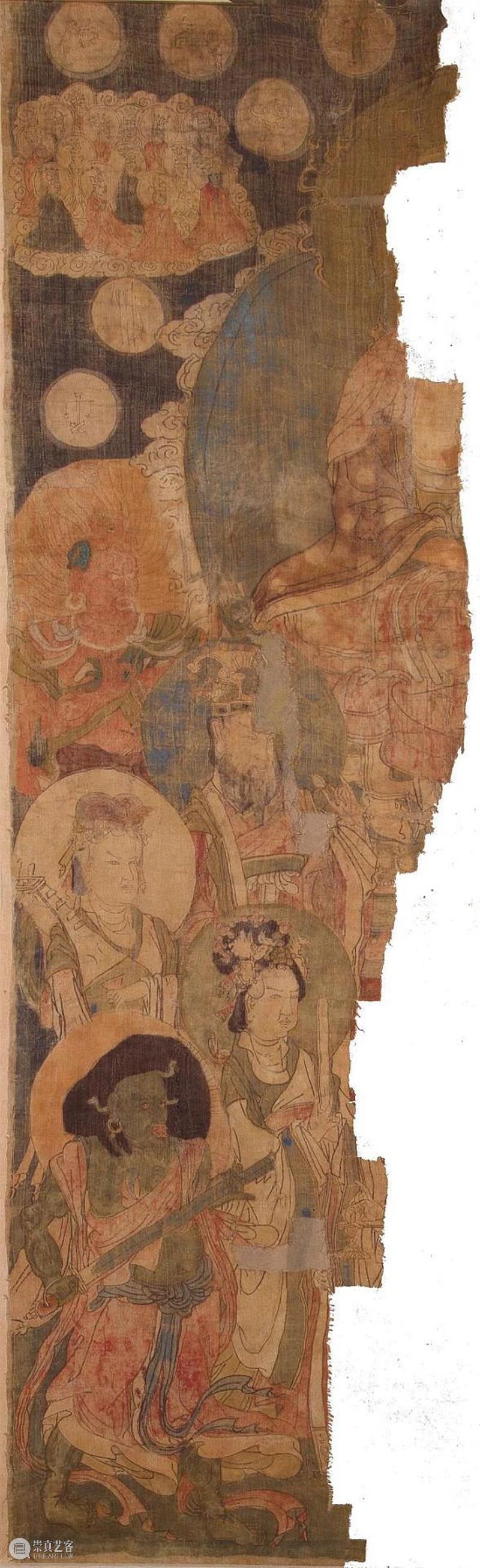 馆藏中国：流落俄国的西夏文物（绘画部分） 崇真艺客