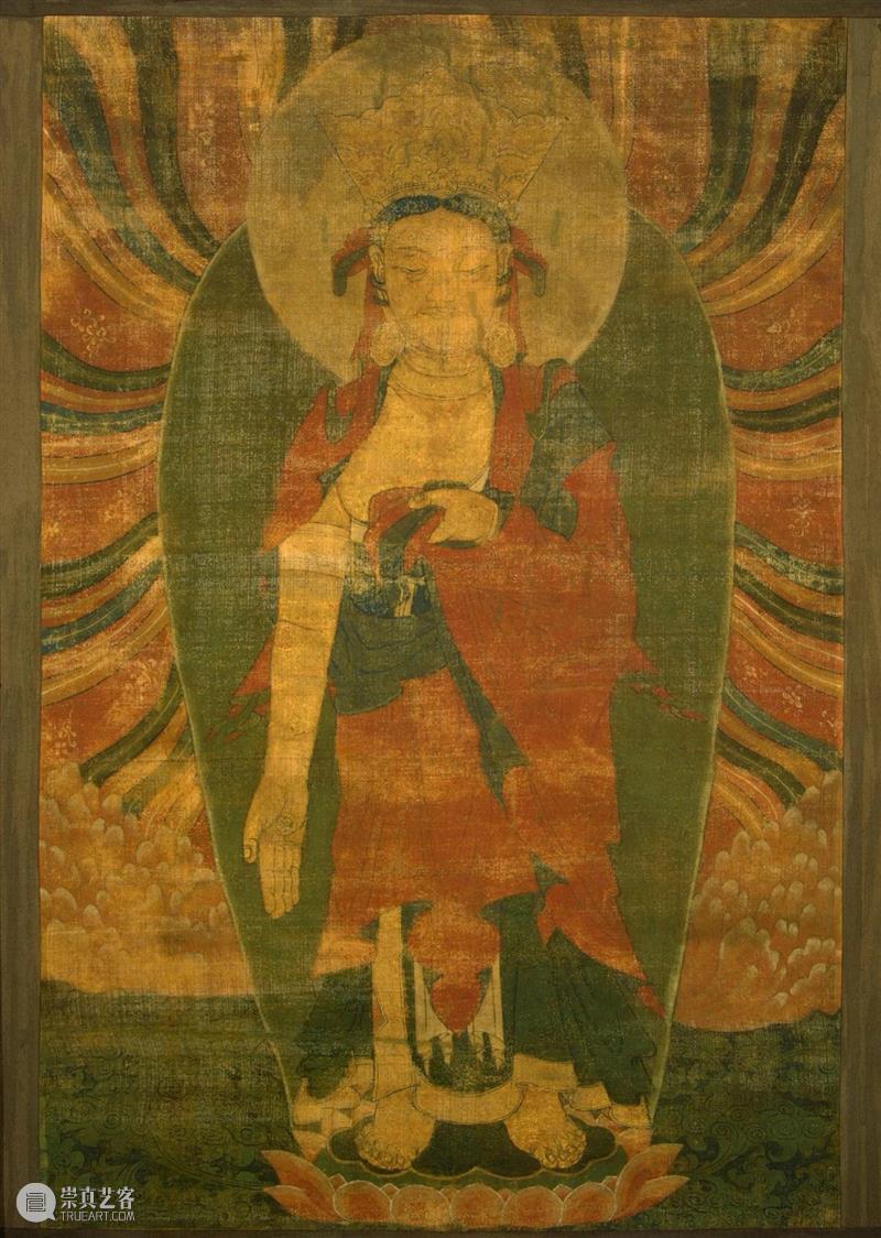 馆藏中国：流落俄国的西夏文物（绘画部分） 崇真艺客