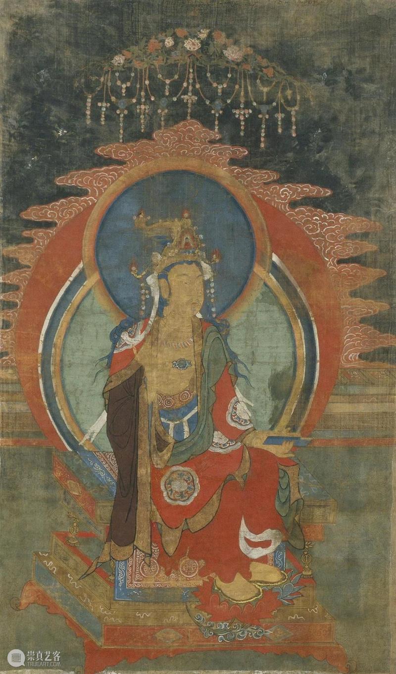 馆藏中国：流落俄国的西夏文物（绘画部分） 崇真艺客