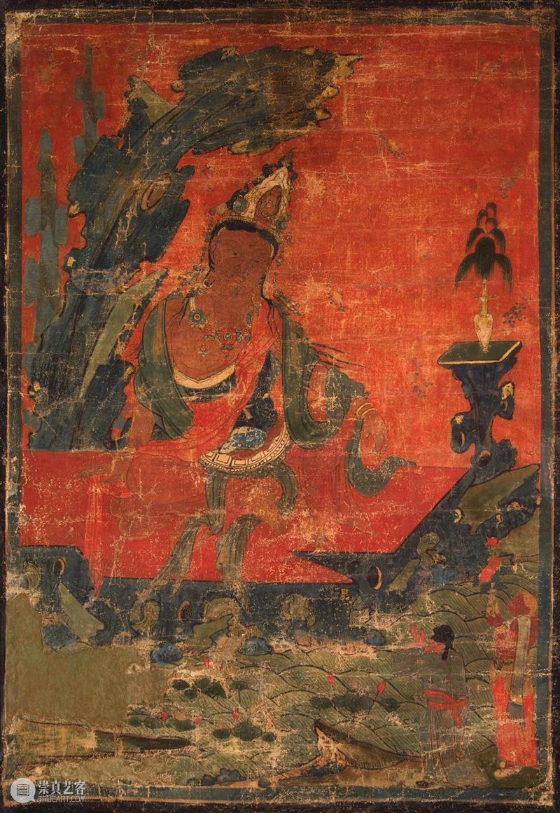 馆藏中国：流落俄国的西夏文物（绘画部分） 崇真艺客