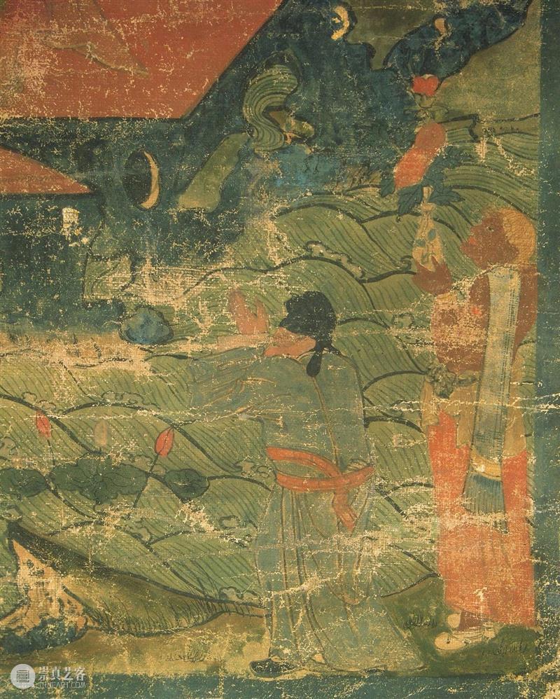 馆藏中国：流落俄国的西夏文物（绘画部分） 崇真艺客