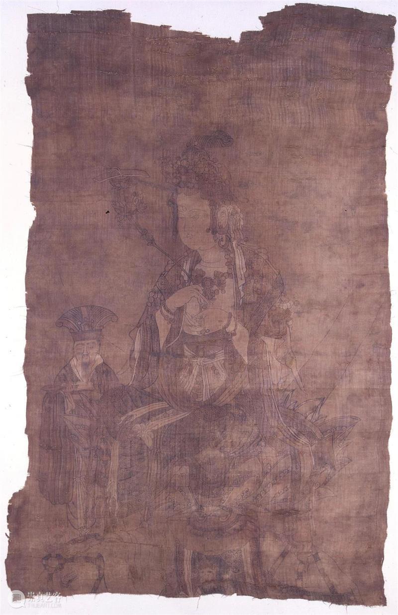 馆藏中国：流落俄国的西夏文物（绘画部分） 崇真艺客