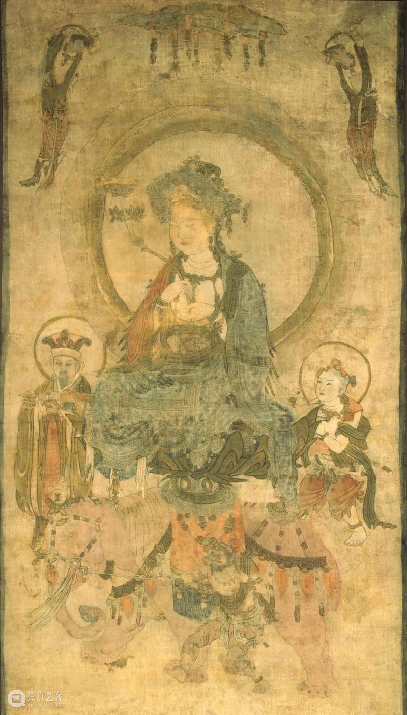 馆藏中国：流落俄国的西夏文物（绘画部分） 崇真艺客