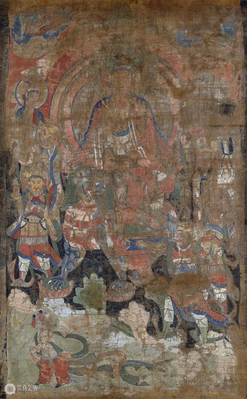 馆藏中国：流落俄国的西夏文物（绘画部分） 崇真艺客