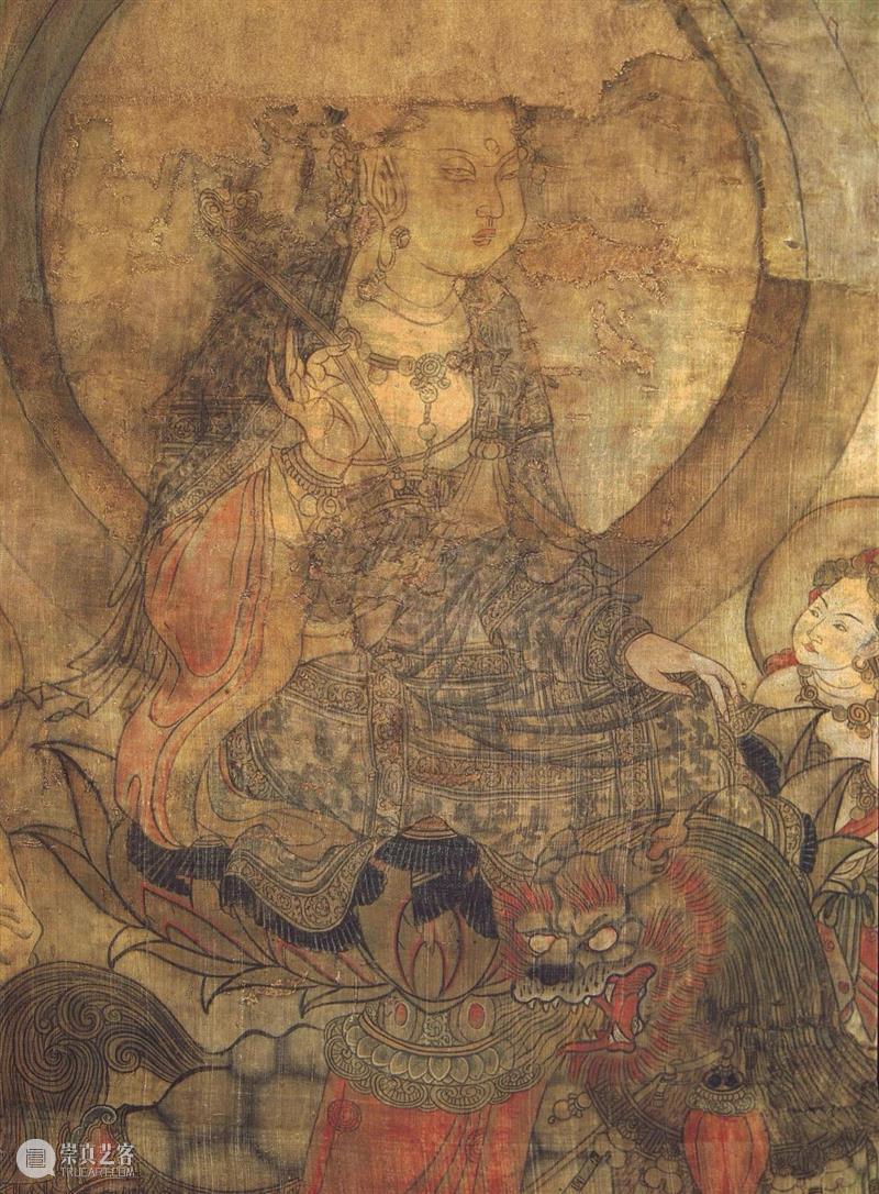 馆藏中国：流落俄国的西夏文物（绘画部分） 崇真艺客