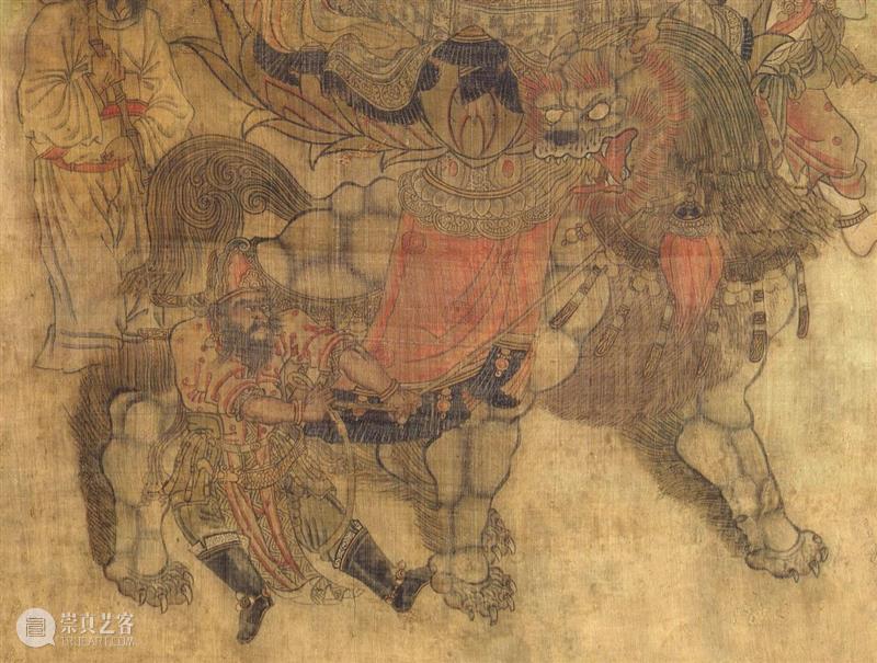 馆藏中国：流落俄国的西夏文物（绘画部分） 崇真艺客