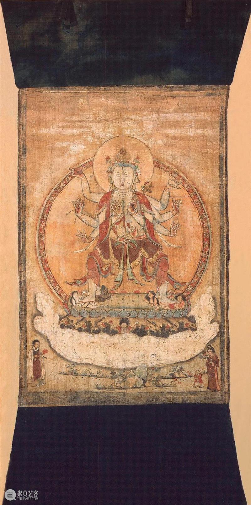 馆藏中国：流落俄国的西夏文物（绘画部分） 崇真艺客