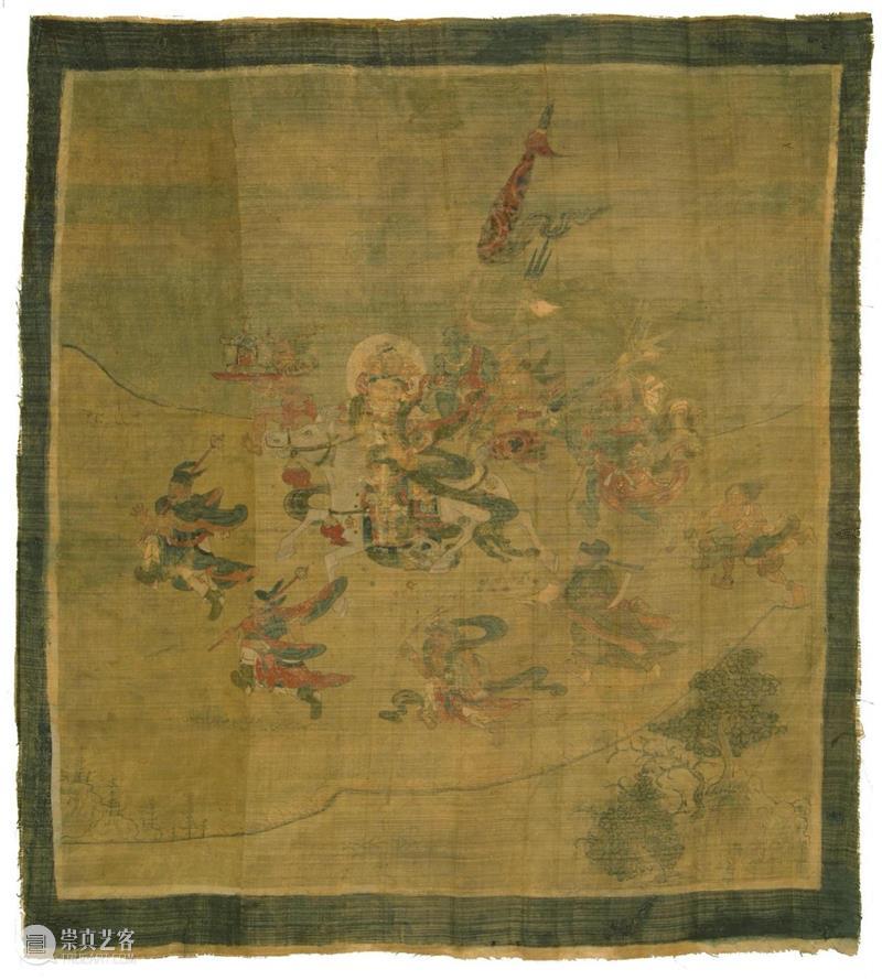 馆藏中国：流落俄国的西夏文物（绘画部分） 崇真艺客