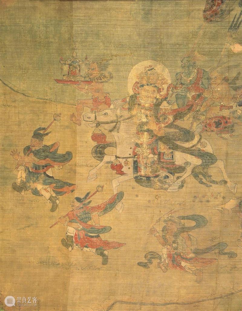 馆藏中国：流落俄国的西夏文物（绘画部分） 崇真艺客