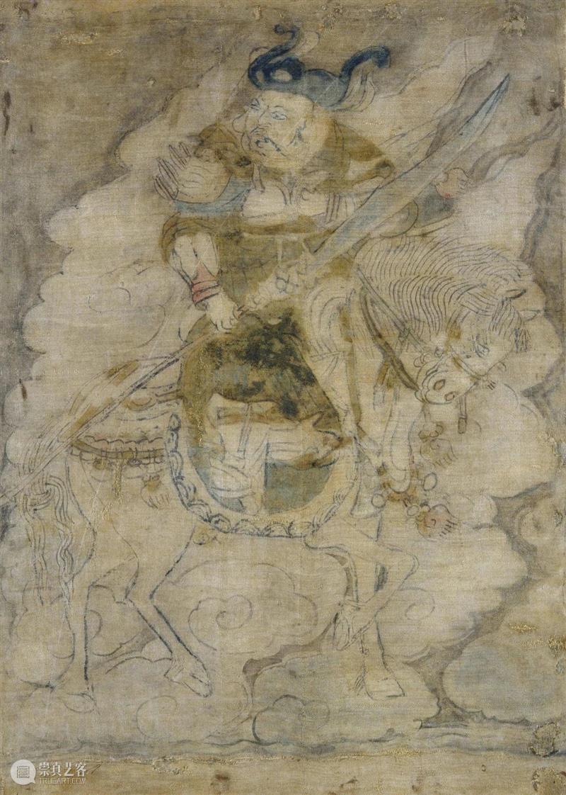 馆藏中国：流落俄国的西夏文物（绘画部分） 崇真艺客