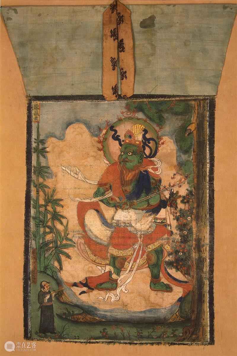 馆藏中国：流落俄国的西夏文物（绘画部分） 崇真艺客