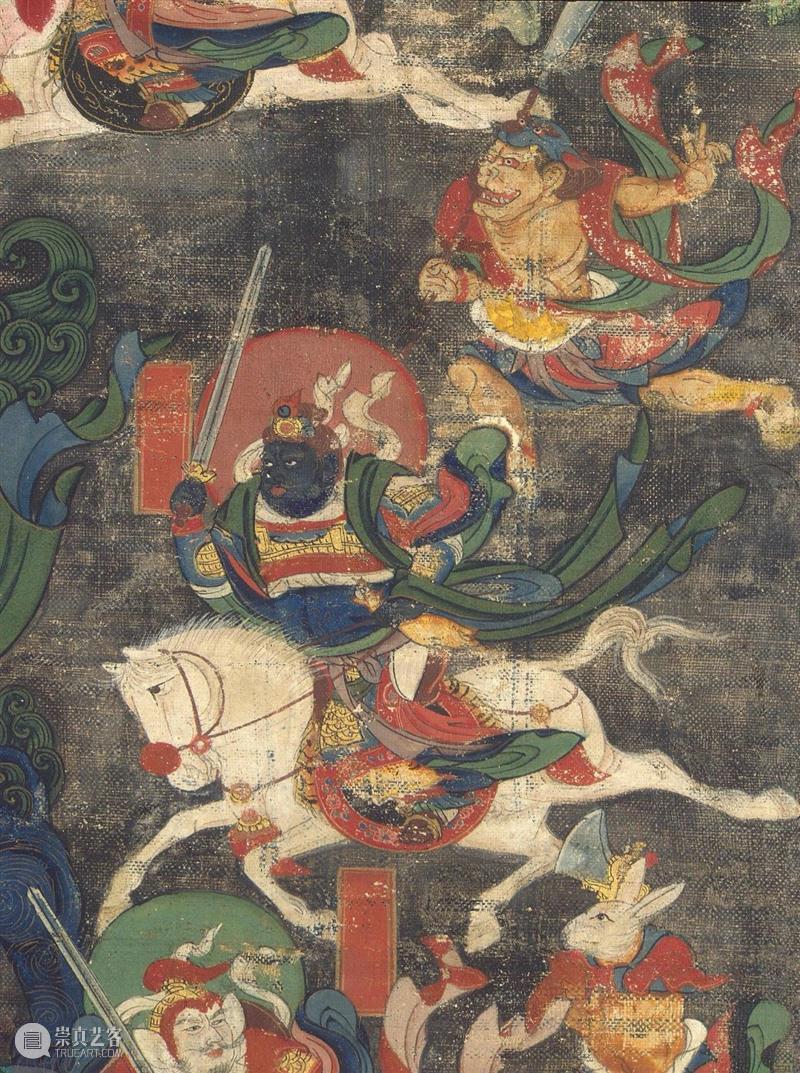 馆藏中国：流落俄国的西夏文物（绘画部分） 崇真艺客