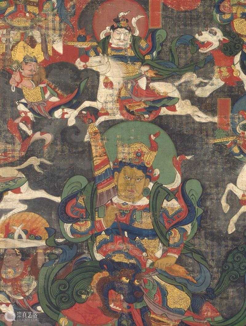 馆藏中国：流落俄国的西夏文物（绘画部分） 崇真艺客