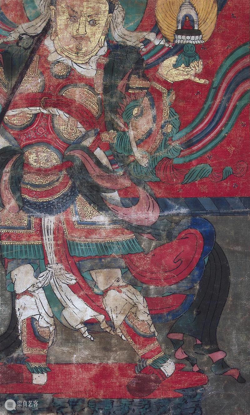 馆藏中国：流落俄国的西夏文物（绘画部分） 崇真艺客