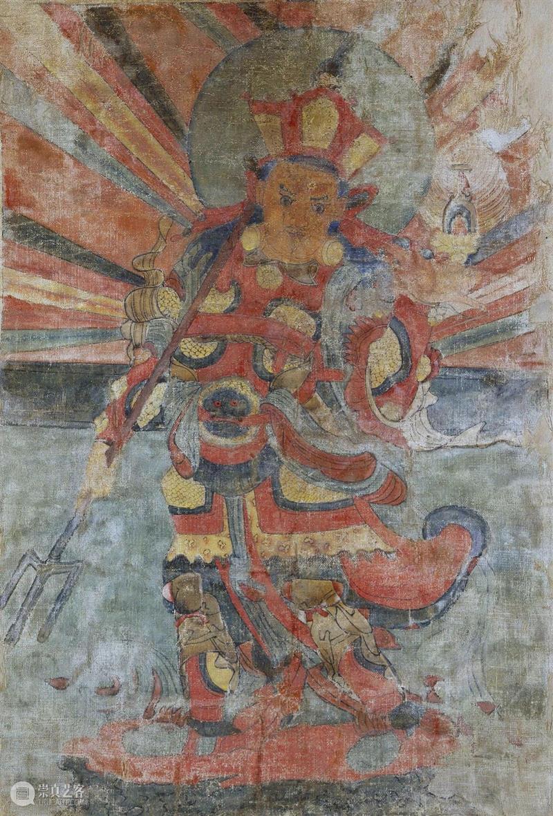 馆藏中国：流落俄国的西夏文物（绘画部分） 崇真艺客