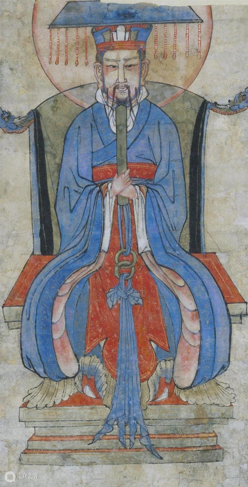 馆藏中国：流落俄国的西夏文物（绘画部分） 崇真艺客