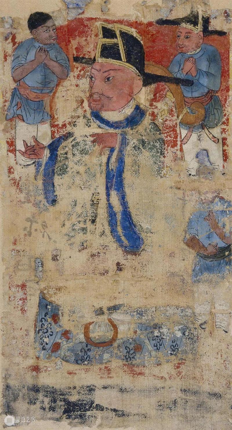 馆藏中国：流落俄国的西夏文物（绘画部分） 崇真艺客