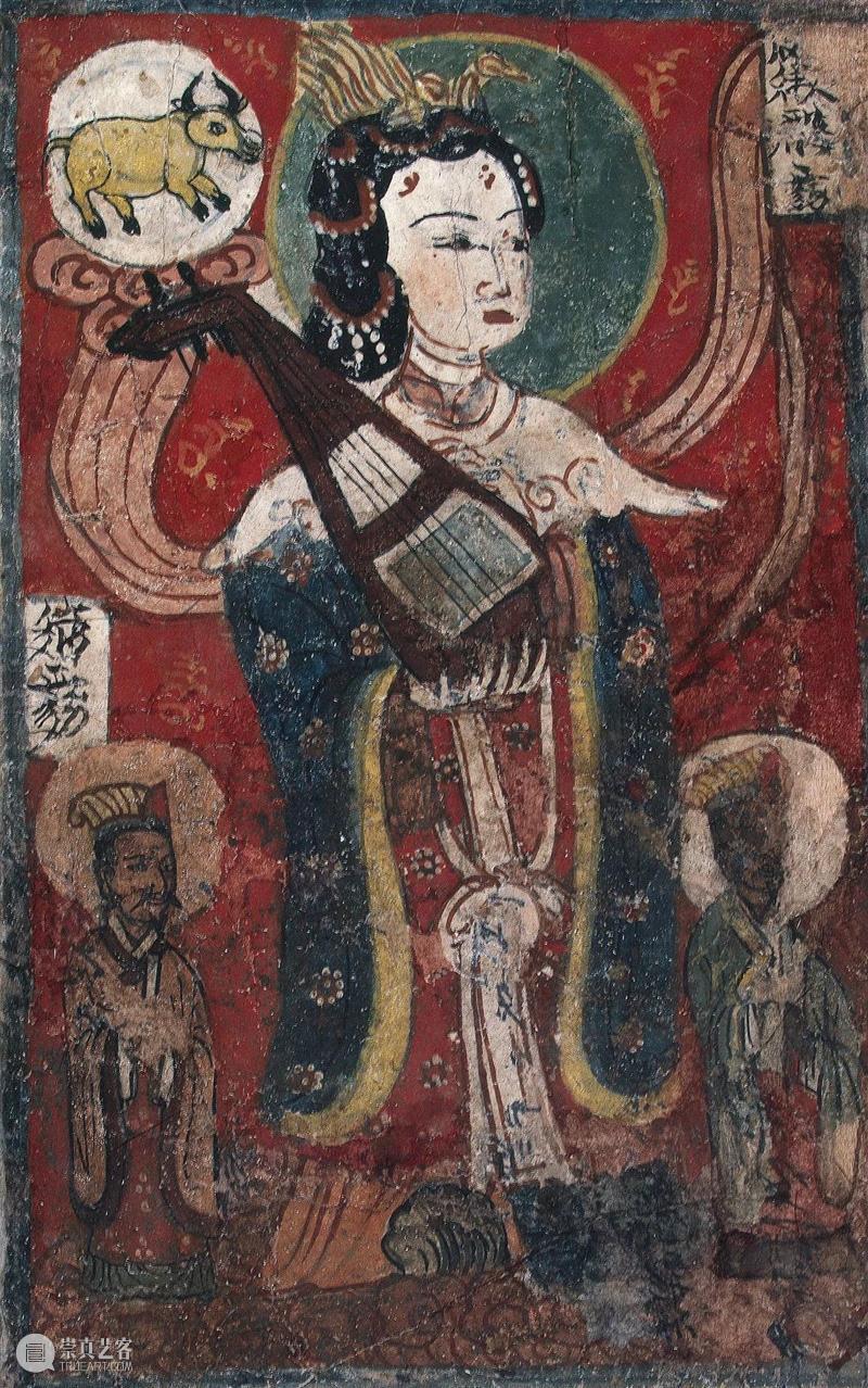 馆藏中国：流落俄国的西夏文物（绘画部分） 崇真艺客