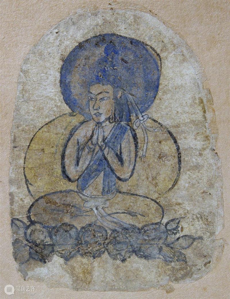 馆藏中国：流落俄国的西夏文物（绘画部分） 崇真艺客